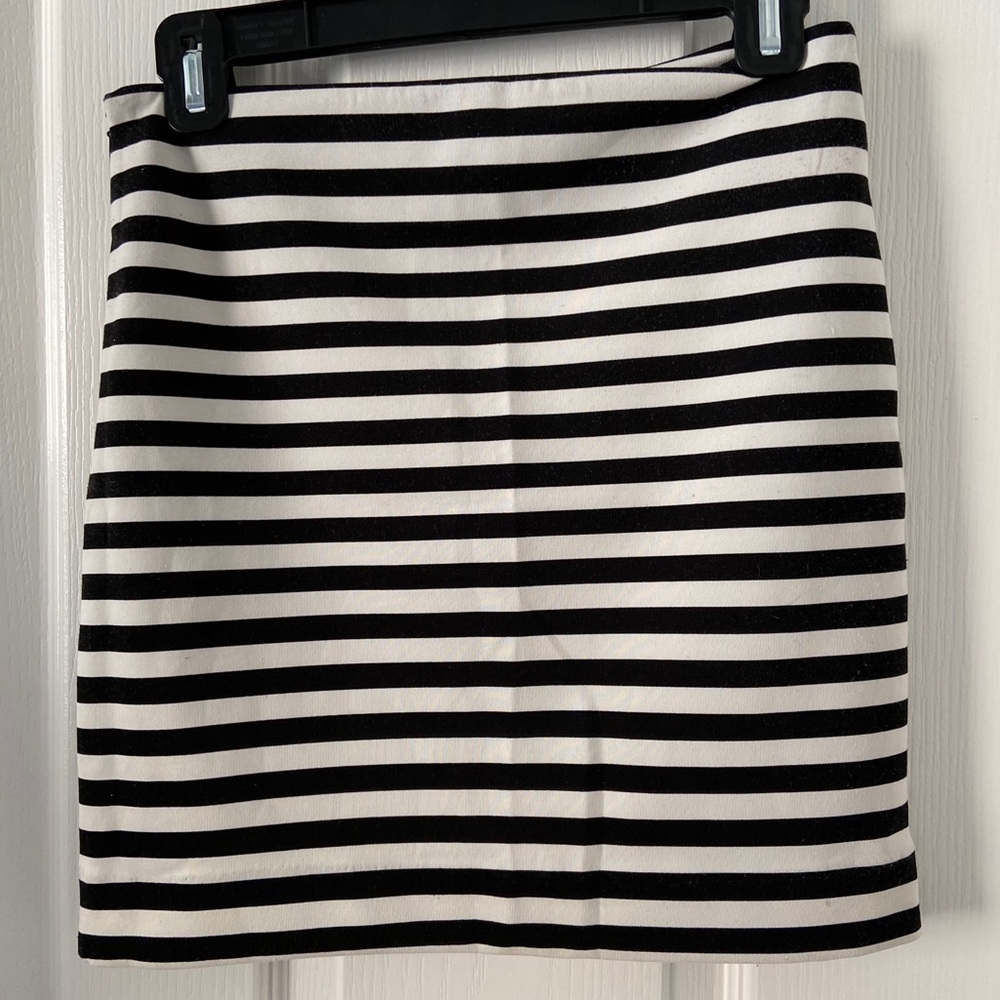 Striped Mini Skirt
